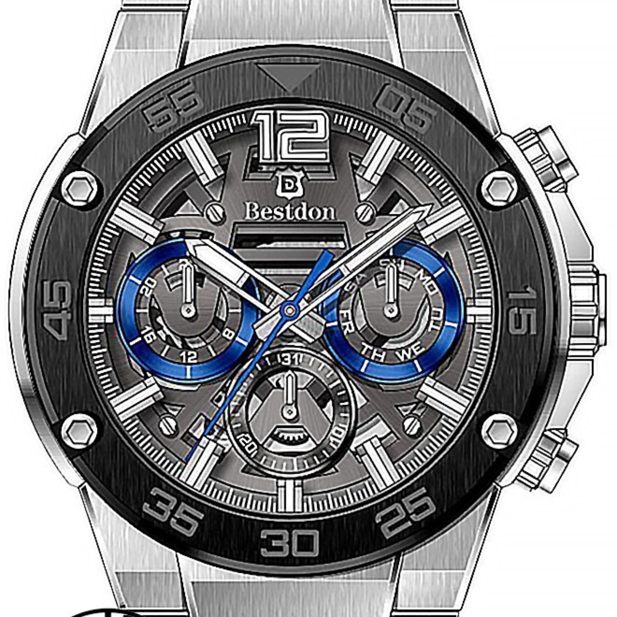 ساعت مچی مردانه بستدان مدل BD99390G-B01